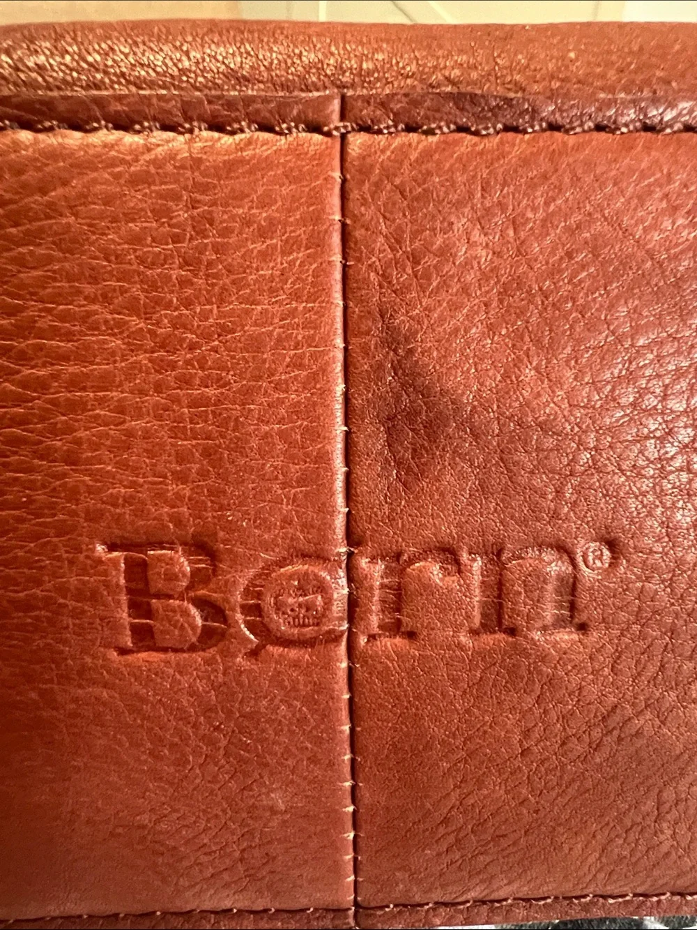 Børn Elaina Red Leather Flap Hobo Shoulder Bag Purse